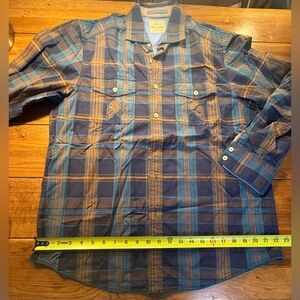 Tommy Bahama Island Crafted Button Front Plaid M